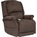Ultimate Power Recliner Fabric - Lift Chair MM-3002 with MegaGuard, Deluxe Heat and Massage - Domain Chocolate IMAGE 1