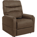 Ultimate Power Recliner Fabric - Lift Chair MM-3601HM Chaise Lounger with Heat & Massage - Spice Walnut IMAGE 1