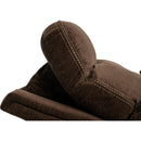 Ultimate Power Recliner Fabric - Lift Chair MM-3710 Lay-Flat with 3 Zone Heat System and MegaGuard - Velvety Mink IMAGE 5