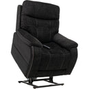 Ultimate Power Recliner Fabric - Lift Chair MM-3712 Infinite Position and 3 Zone Heat System with MegaGuard - Ebony IMAGE 7