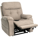 Ultimate Power Recliner Fabric - Lift Chair MM-3712 Infinite Position and 3 Zone Heat System with MegaGuard - Stone IMAGE 4