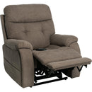 Ultimate Power Recliner Fabric - Lift Chair MM-3712 Infinite Position and 3 Zone Heat System with MegaGuard - Mink IMAGE 3