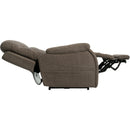 Ultimate Power Recliner Fabric - Lift Chair MM-3712 Infinite Position and 3 Zone Heat System with MegaGuard - Mink IMAGE 4