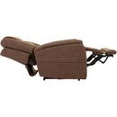 Ultimate Power Recliner Fabric - Lift Chair MM-3730 Power Recliner with Lift Function - Stonewash Granite IMAGE 3