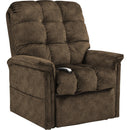 Ultimate Power Recliner Fabric - Lift Chair MM-5001 Chaise Lounger - Kaysen Chocolate IMAGE 1