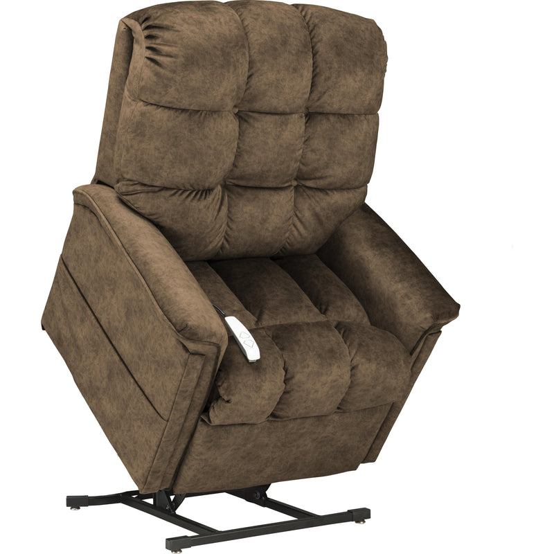 Ultimate Power Recliner Fabric - Lift Chair MM-5001 Chaise Lounger - Kaysen Chocolate IMAGE 2
