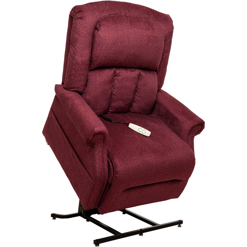 Ultimate Power Recliner Fabric - Lift Chair MM-7001 - Vance Wine IMAGE 2