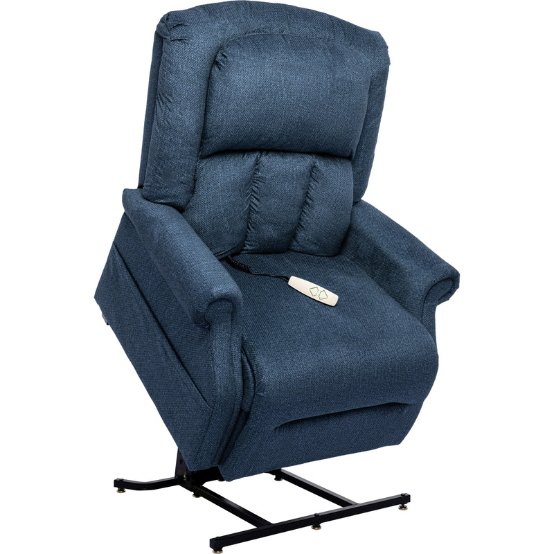 Ultimate Power Recliner Fabric - Lift Chair MM-7001 with MegaGuard, Standard Heat and Massage - Vance Blue IMAGE 2