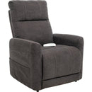 Ultimate Power Recliner Fabric - Lift Chair MM-3615HM Chaise Lounger with Heat and Massage - Saville Gray IMAGE 1