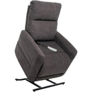 Ultimate Power Recliner Fabric - Lift Chair MM-3615HM Chaise Lounger with Heat and Massage - Saville Gray IMAGE 2