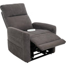 Ultimate Power Recliner Fabric - Lift Chair MM-3615HM Chaise Lounger with Heat and Massage - Saville Gray IMAGE 3