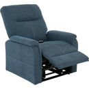 Ultimate Power Recliner Fabric - Lift Chair MM-3620HM Chaise Lounger with Standard Heat and Massage with MegaGuard - Dynamo Indigo IMAGE 3