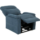 Ultimate Power Recliner Fabric - Lift Chair MM-3620HM Chaise Lounger with Standard Heat and Massage with MegaGuard - Dynamo Indigo IMAGE 4