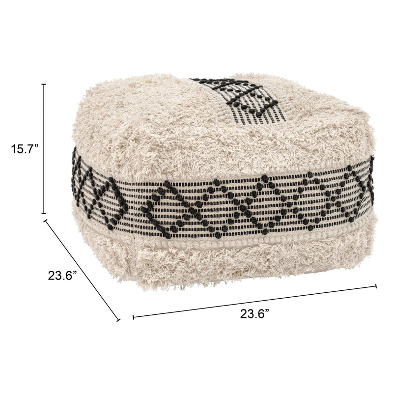 Zuo Pisco Fabric Ottoman 109823 IMAGE 6