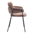 Zuo Marcel 109664 Dining Chair - Brown IMAGE 2