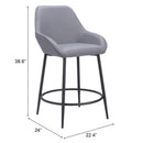 Zuo Vila Counter Height Stool 110077 IMAGE 9