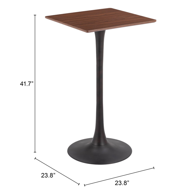 Zuo Square Valleta Pub Height Dining Table 109832 IMAGE 6