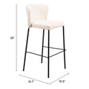 Zuo Linz Pub Height Stool 109782 IMAGE 10