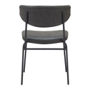  Zuo Charon 110259 Dining Chair - Vintage Black IMAGE 4