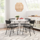  Zuo Charon 110259 Dining Chair - Vintage Black IMAGE 9