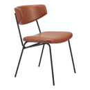  Zuo Charon 110258 Dining Chair - Vintage Brown IMAGE 1