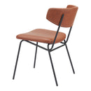  Zuo Charon 110258 Dining Chair - Vintage Brown IMAGE 5