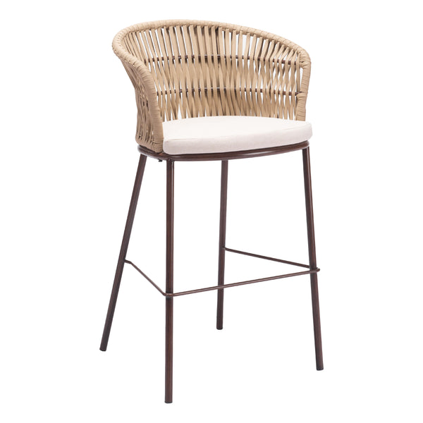 Zuo Outdoor Seating Stools 703990 IMAGE 1