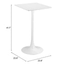Zuo Square Valleta Pub Height Dining Table 109831 IMAGE 6