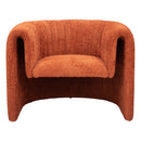  Zuo Viana 110029 Accent Chair - Burnt Orange IMAGE 3