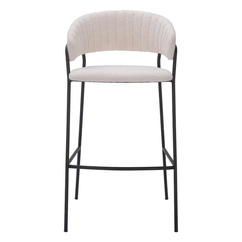 Zuo Josephine Pub Height Stool 109673 IMAGE 3