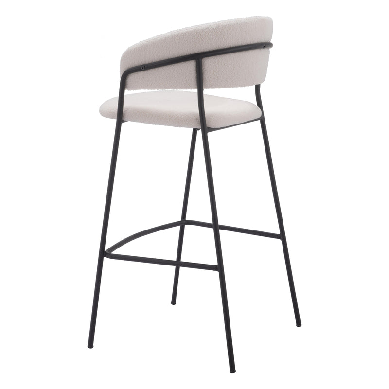 Zuo Josephine Pub Height Stool 109673 IMAGE 5