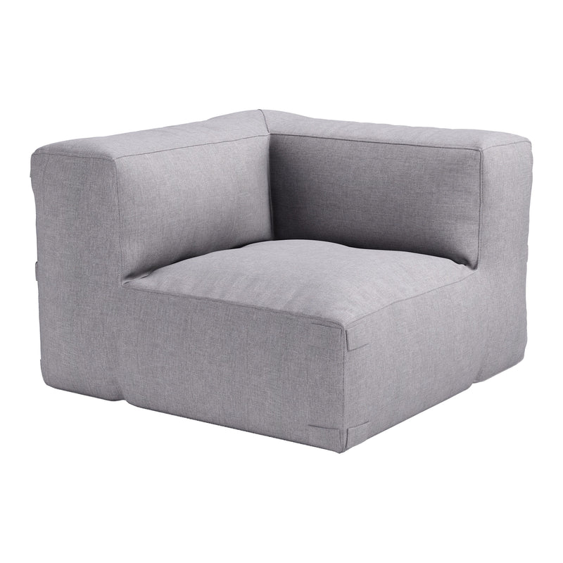 Zuo Luanda 704002 Corner Chair - Gray IMAGE 1