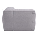  Zuo Luanda 704002 Corner Chair - Grey IMAGE 3