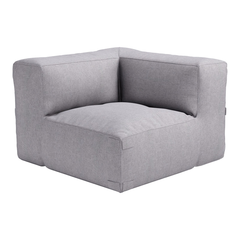 Zuo Luanda 704002 Corner Chair - Gray IMAGE 4