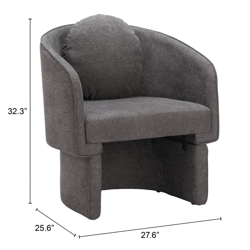 Zuo Olya Stationary Fabric Accent Chair 110014 IMAGE 8