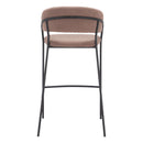  Zuo Josephine 109674 Barstool - Brown IMAGE 4