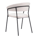 Zuo Josephine 109669 Dining Chair - Cream IMAGE 5