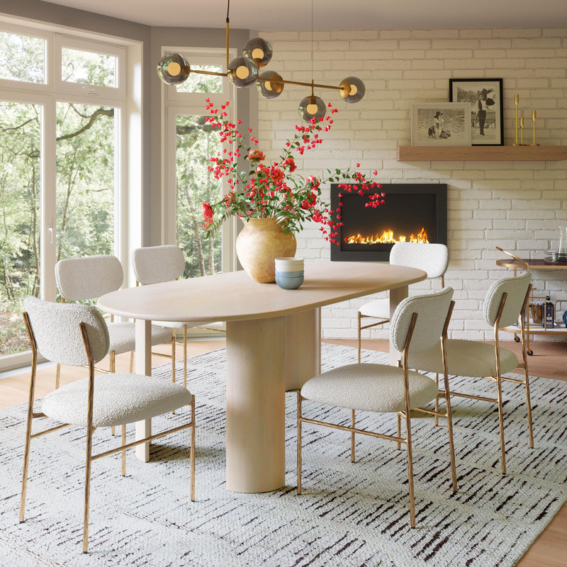 Zuo Risan 109857 Dining Table - Natural IMAGE 6