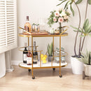 Zuo Antalya 109778 Bar Cart - Multicolor IMAGE 9