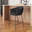  Zuo Essen 109809 Counter Stool - Black & Bronze IMAGE 8
