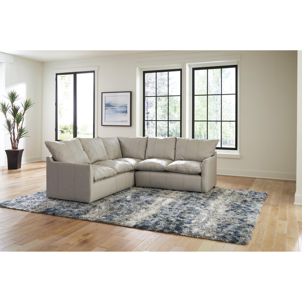 Jackson Furniture Ciampino 1445 3 pc Sectional - Ice IMAGE 1