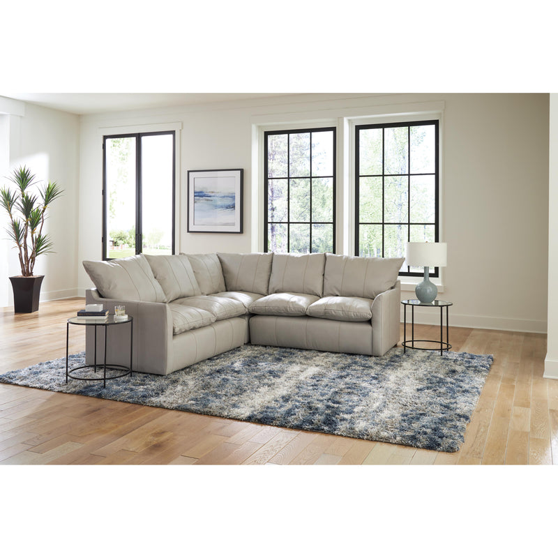 Jackson Furniture Ciampino 1445 3 pc Sectional - Ice IMAGE 2