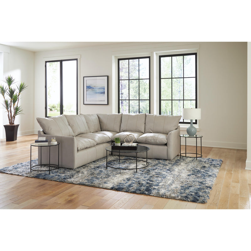 Jackson Furniture Ciampino 1445 3 pc Sectional - Ice IMAGE 3