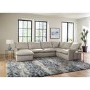  Jackson Furniture Ciampino 1445 3 pc Sectional - Ice IMAGE 3