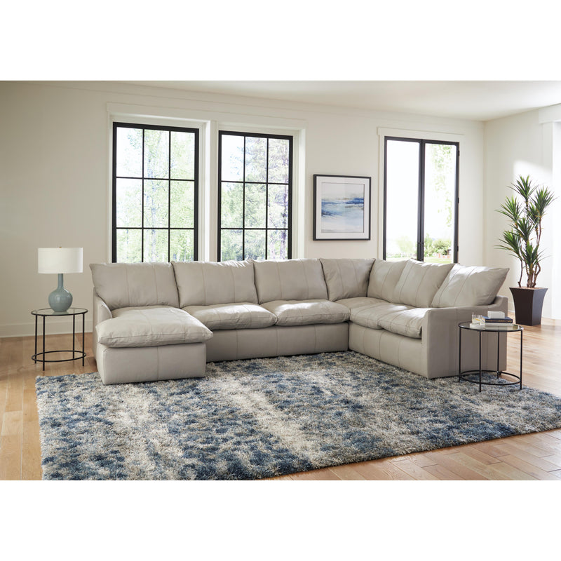 Jackson Furniture Ciampino 1445 3 pc Sectional - Ice IMAGE 3