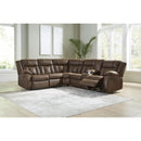  Signature Design by Ashley Trail Boys 82703S1C 2 pc Reclining Sectional IMAGE 4