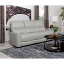 Coaster Furniture Greenfield Power Reclining Leather Match Sofa 610261P IMAGE 2