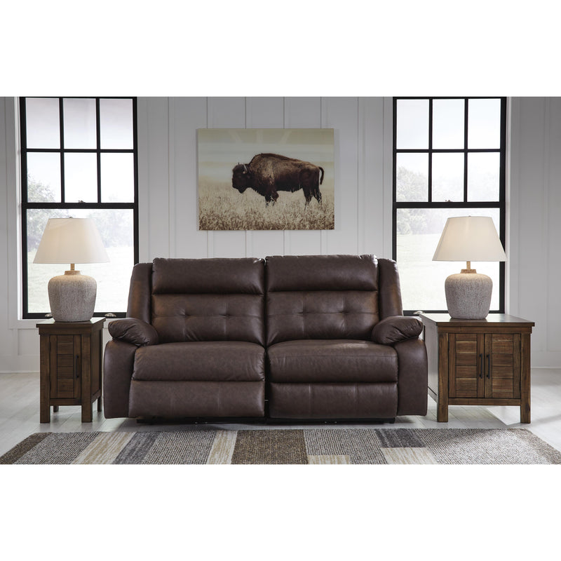 Signature Design by Ashley Punch Up Power Reclining Leather Look 2 pc Sectional 4270258/4270262 IMAGE 2