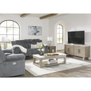 Signature Design by Ashley Tip-Off 6930415 Power Reclining Sofa with Adjustable Headrest IMAGE 12