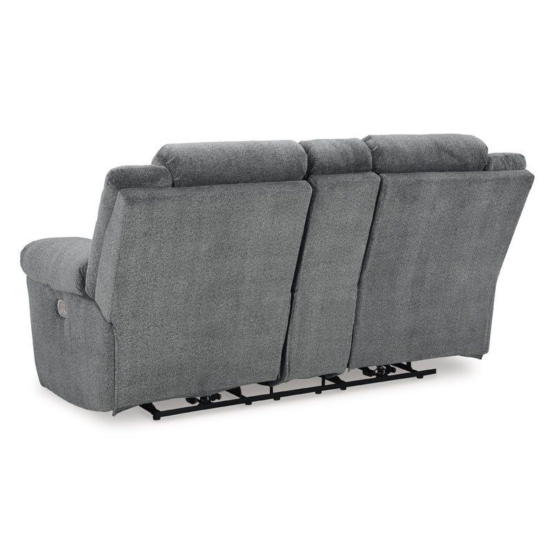 Signature Design by Ashley Tip-Off 6930418 Power Reclining Loveseat with Console and Adjustable Headrest IMAGE 5
